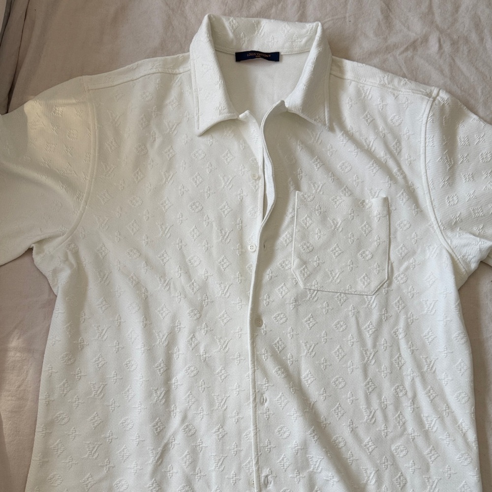 Louis Vuitton Monogram Jacquard Polo
